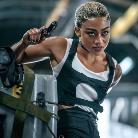Tati Gabrielle as Braddock in the film adaptation of the Sony PlayStation game, Uncharted.